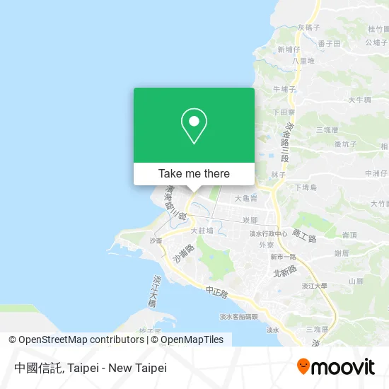中國信託 map