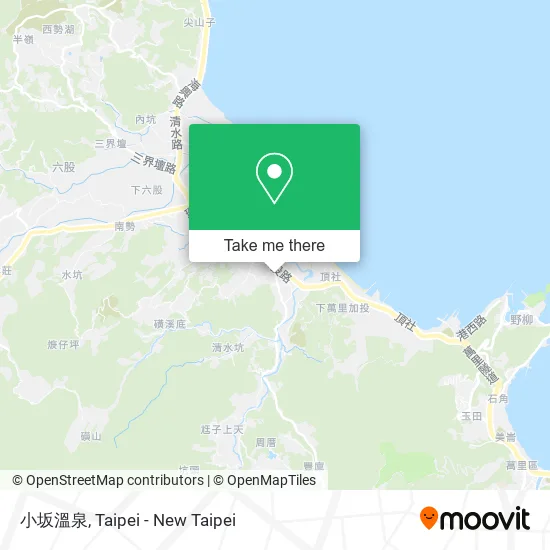 小坂溫泉 map
