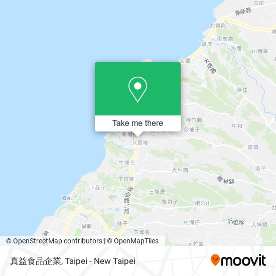 真益食品企業 map