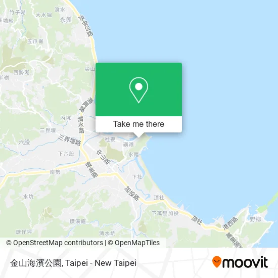 金山海濱公園地圖