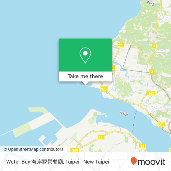 Water Bay 海岸觀景餐廳 map