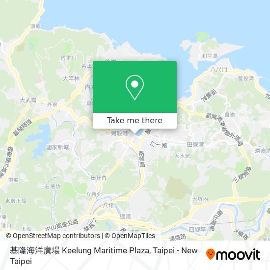 基隆海洋廣場 Keelung Maritime Plaza map