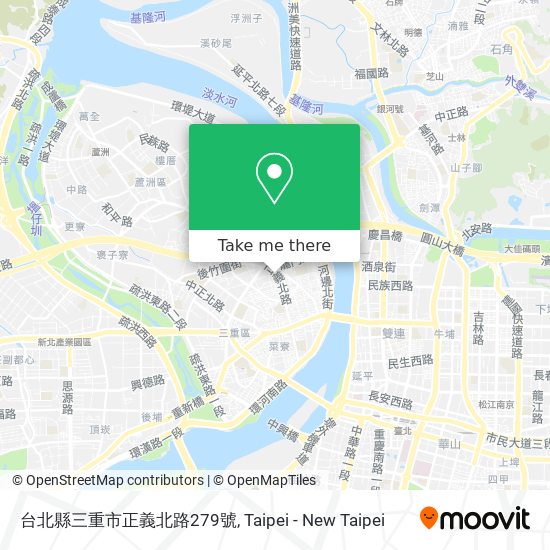 台北縣三重市正義北路279號 map