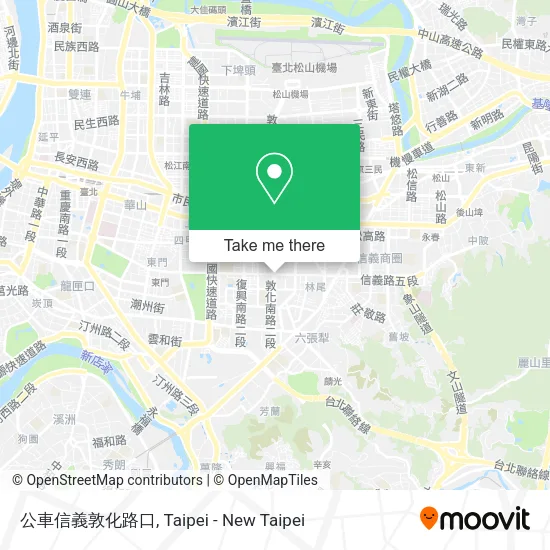 公車信義敦化路口 map