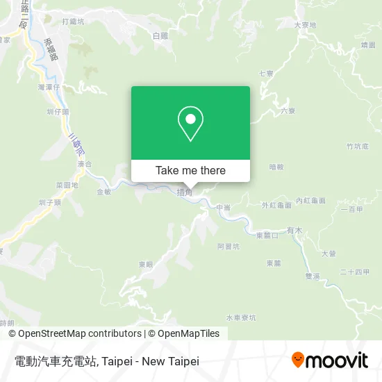 電動汽車充電站 map