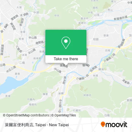 萊爾富便利商店地圖