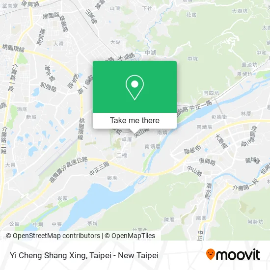 Yi Cheng Shang Xing map
