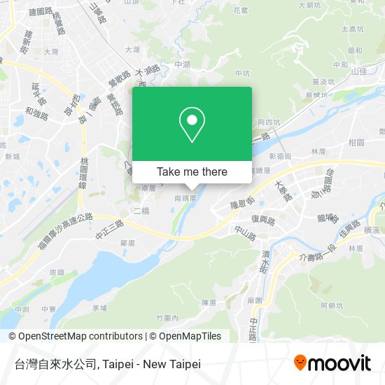 台灣自來水公司 map
