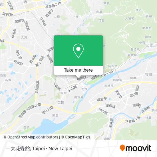 十大花蝶館地圖