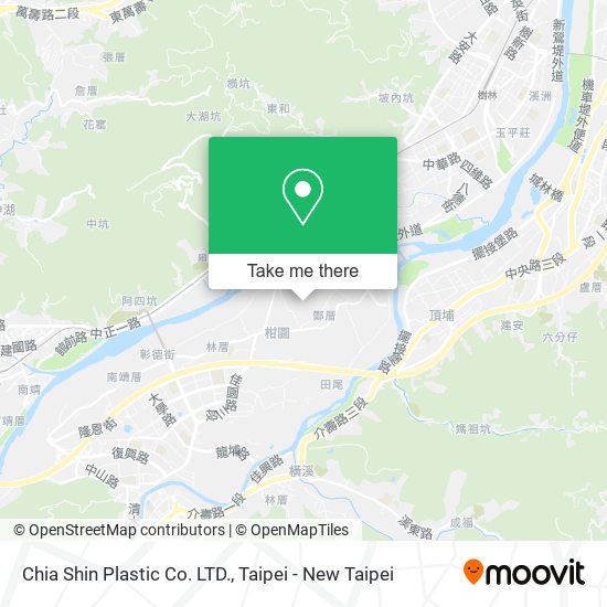 Chia Shin Plastic Co. LTD. map