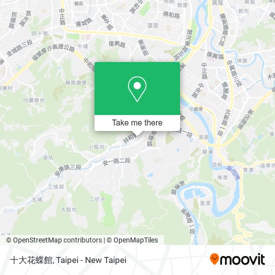 十大花蝶館地圖