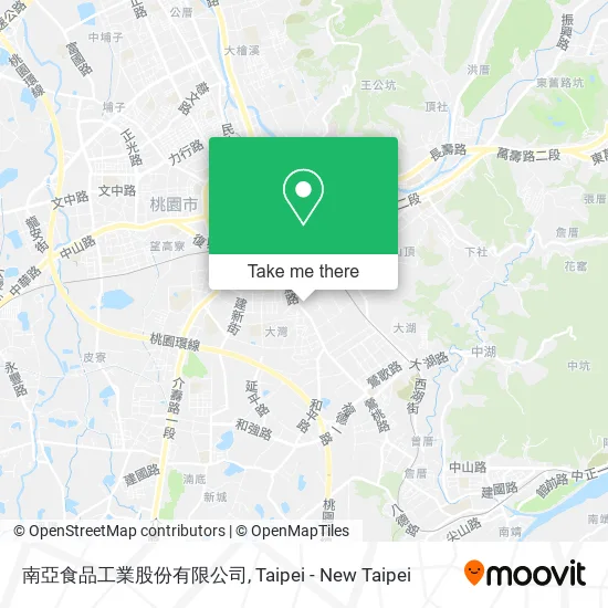 南亞食品工業股份有限公司 map