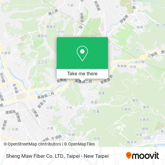 Sheng Maw Fiber Co. LTD. map