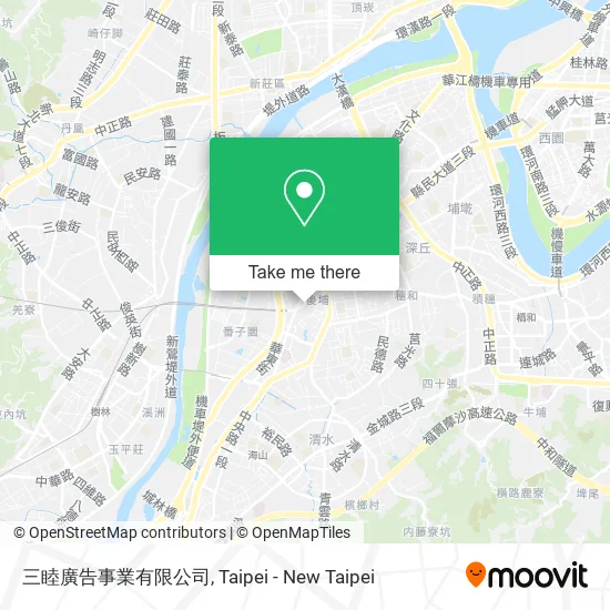 三睦廣告事業有限公司地圖