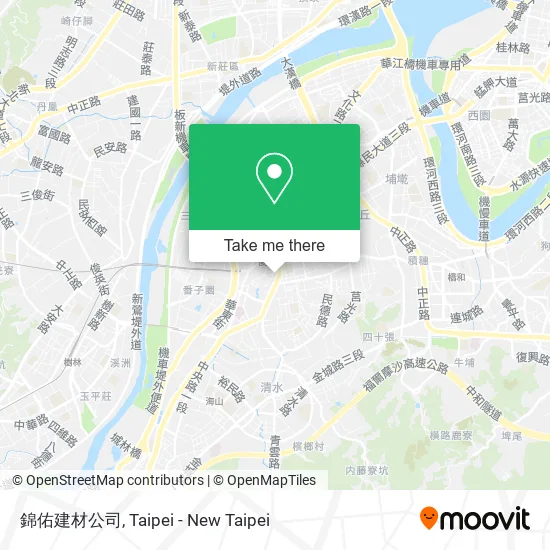 錦佑建材公司地圖