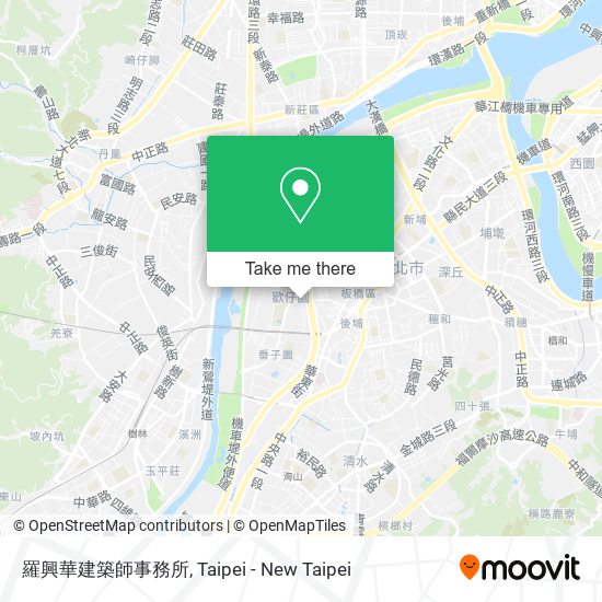 羅興華建築師事務所地圖