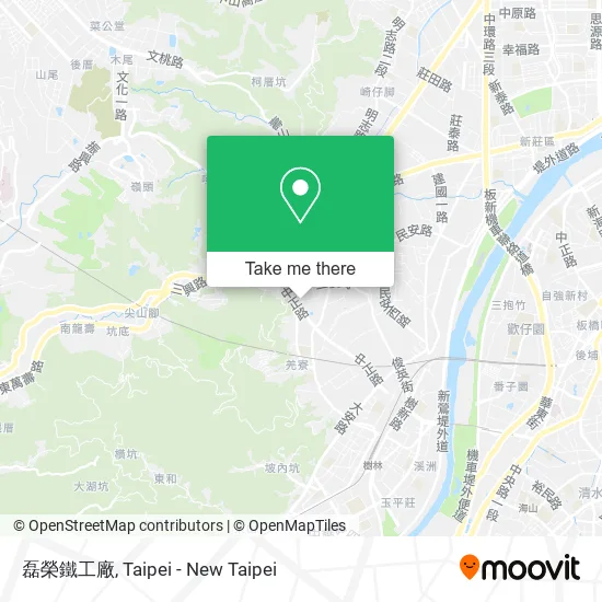 磊榮鐵工廠地圖