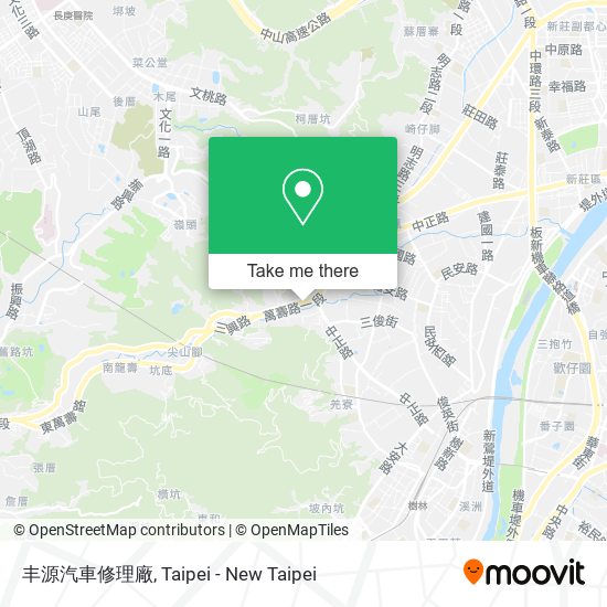 丰源汽車修理廠地圖