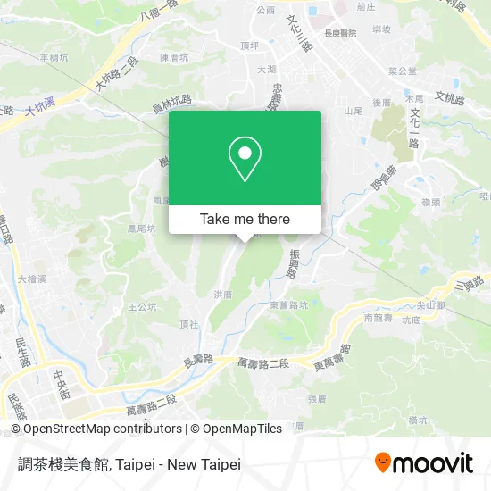 調茶棧美食館 map