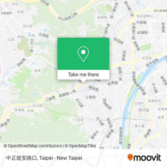 中正龍安路口 map