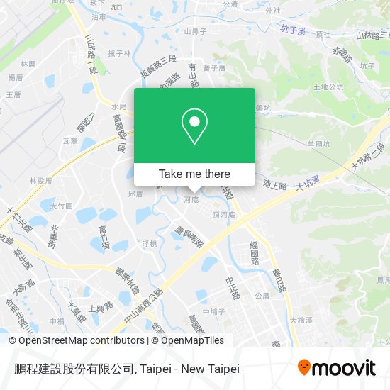 鵬程建設股份有限公司 map