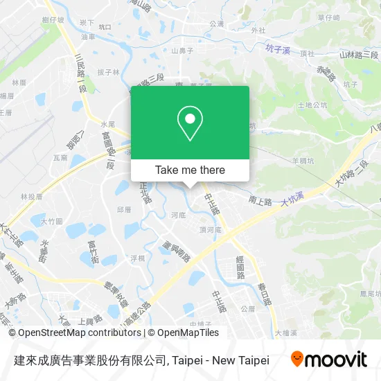 建來成廣告事業股份有限公司 map