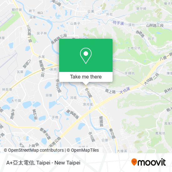 A+亞太電信 map
