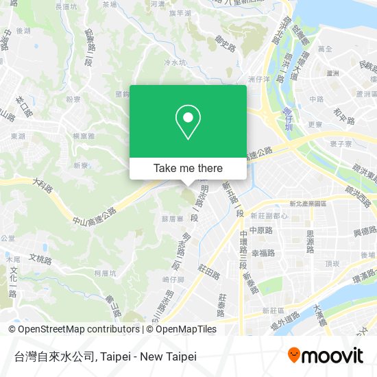 台灣自來水公司 map
