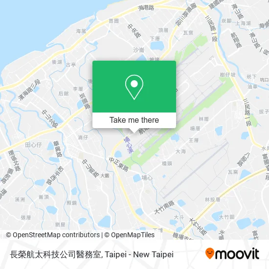 長榮航太科技公司醫務室地圖