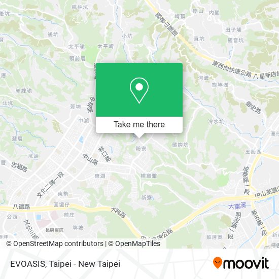 EVOASIS地圖