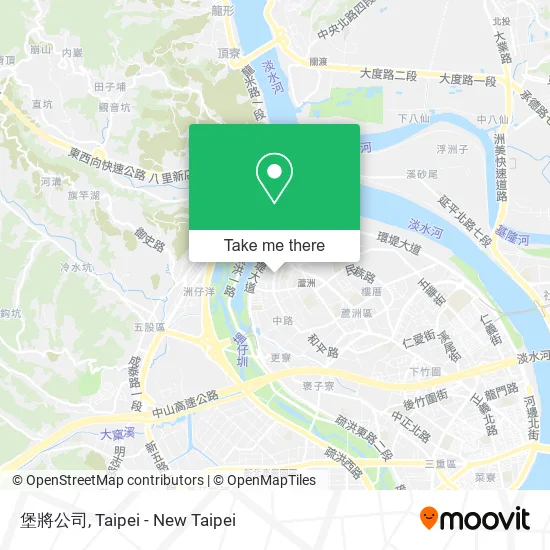 堡將公司 map