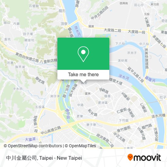 中川金屬公司地圖