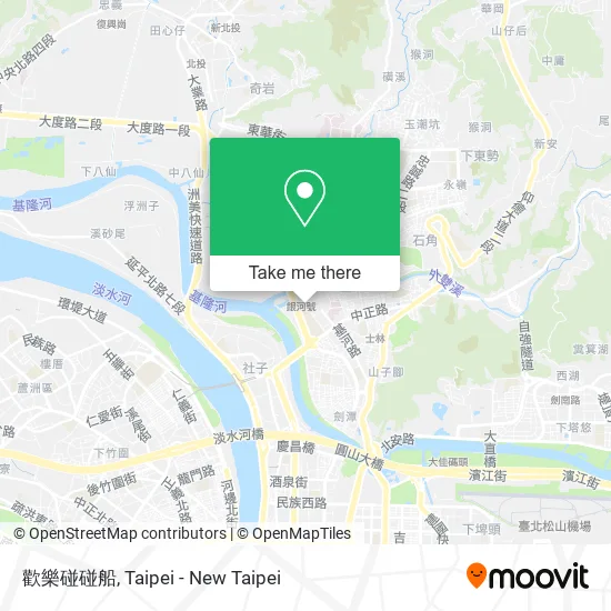 歡樂碰碰船 map