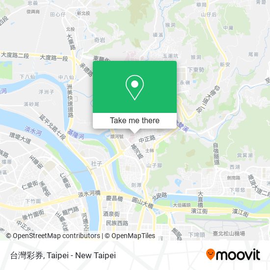 台灣彩券 map