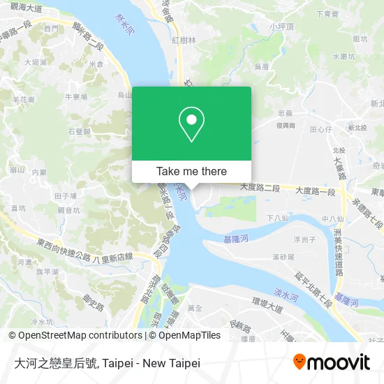 大河之戀皇后號地圖