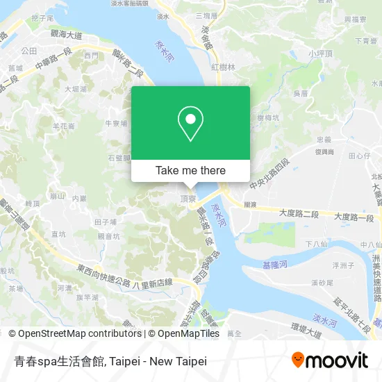 青春spa生活會館 map