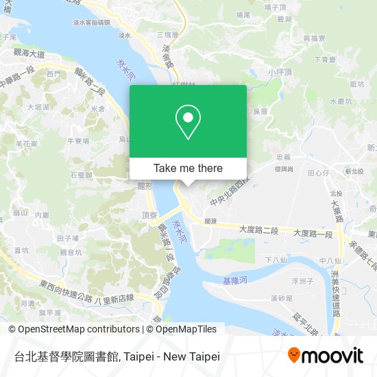 台北基督學院圖書館地圖