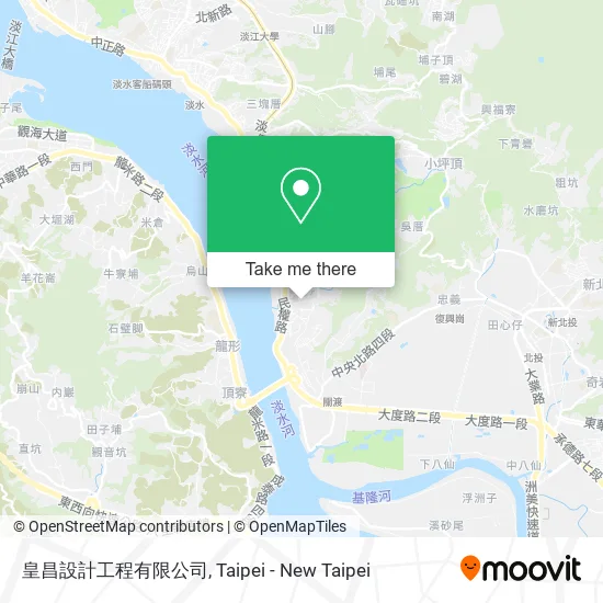 皇昌設計工程有限公司地圖