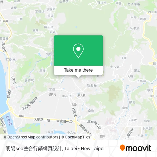明陽seo整合行銷網頁設計 map