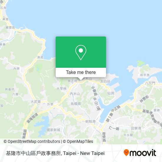 基隆市中山區戶政事務所 map