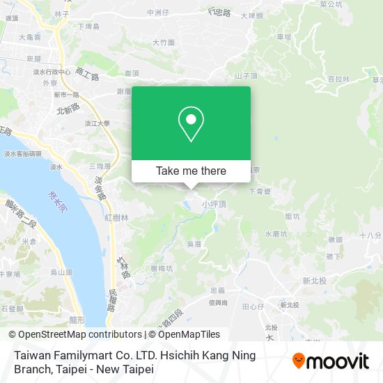 Taiwan Familymart Co. LTD. Hsichih Kang Ning Branch map