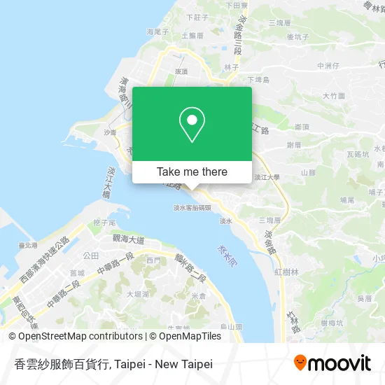 香雲紗服飾百貨行地圖