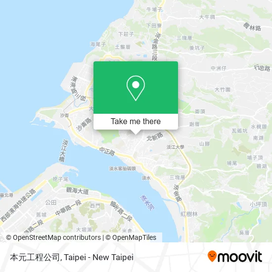 本元工程公司地圖