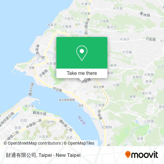 財通有限公司 map