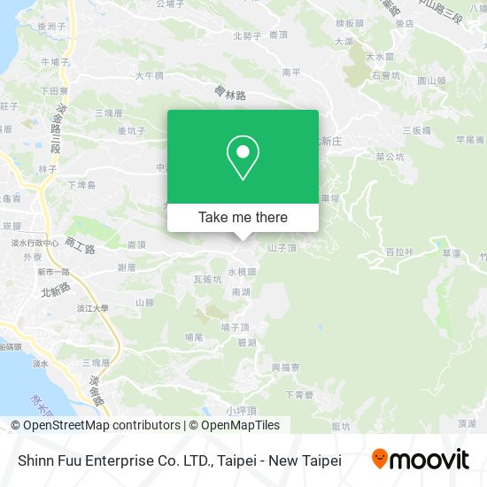 Shinn Fuu Enterprise Co. LTD. map
