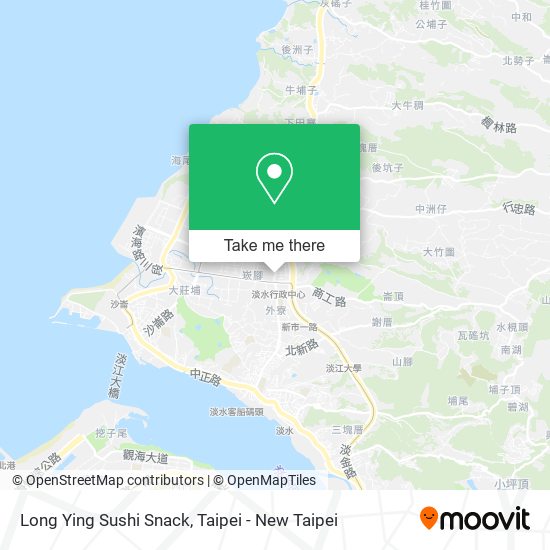 Long Ying Sushi Snack map