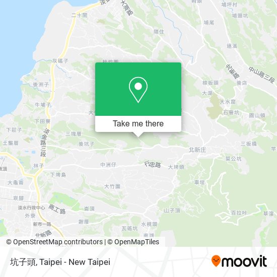坑子頭 map