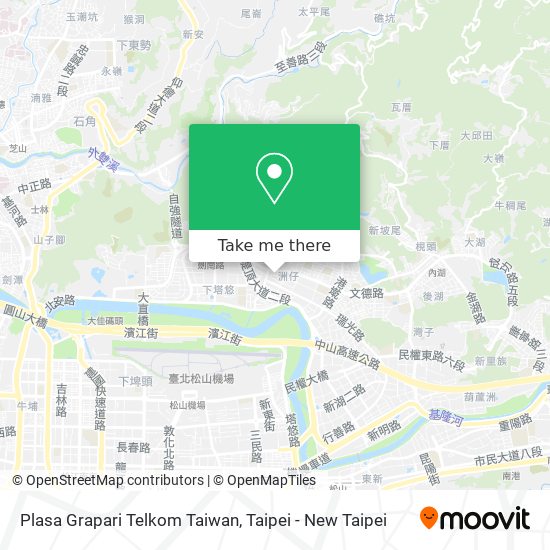 Plasa Grapari Telkom Taiwan map