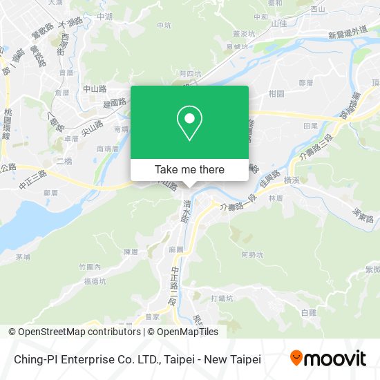 Ching-PI Enterprise Co. LTD. map