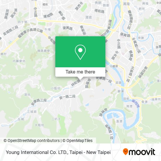 Young International Co. LTD. map